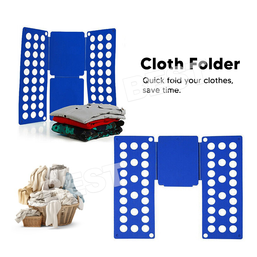 Laundry Folding Board Organizer Plastic Tool T-Shirt Folding Board ...