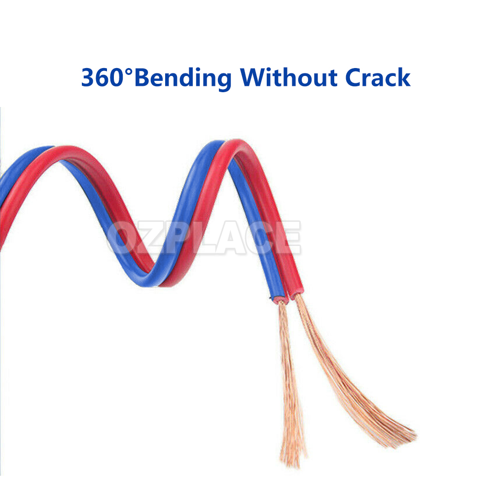 10M 50 AMP ANDERSON PLUG EXTENSION LEAD 6MM TWIN CORE AUTOMOTIVE CABLE