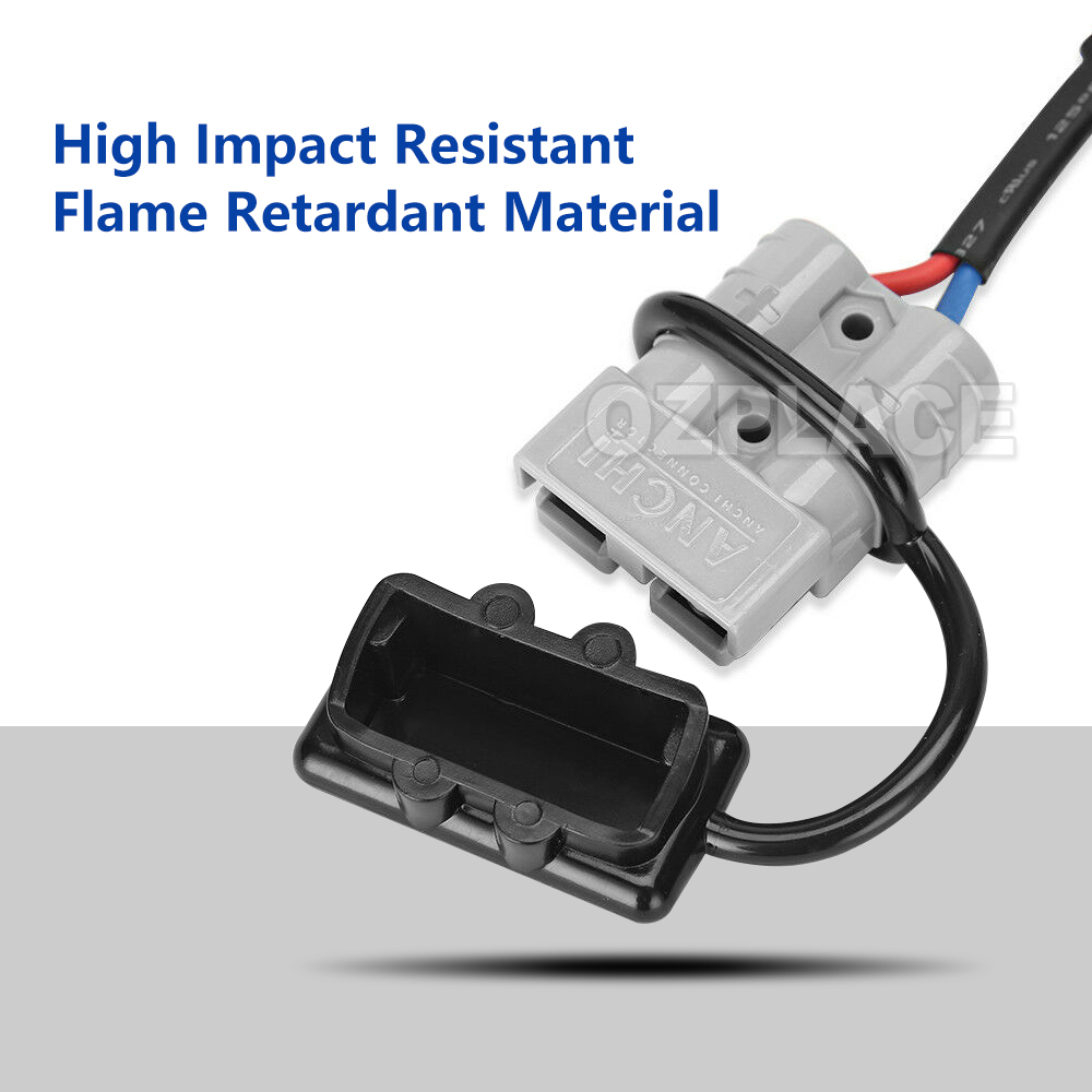 10M 50 AMP ANDERSON PLUG EXTENSION LEAD 6MM TWIN CORE AUTOMOTIVE CABLE